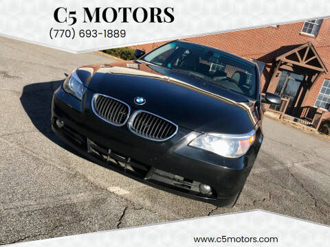 2005 BMW 5 Series for sale at C5 Motors in Marietta GA