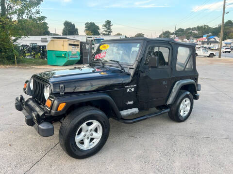 2002 Jeep Wrangler for sale at Global Imports of Dalton LLC in Dalton GA