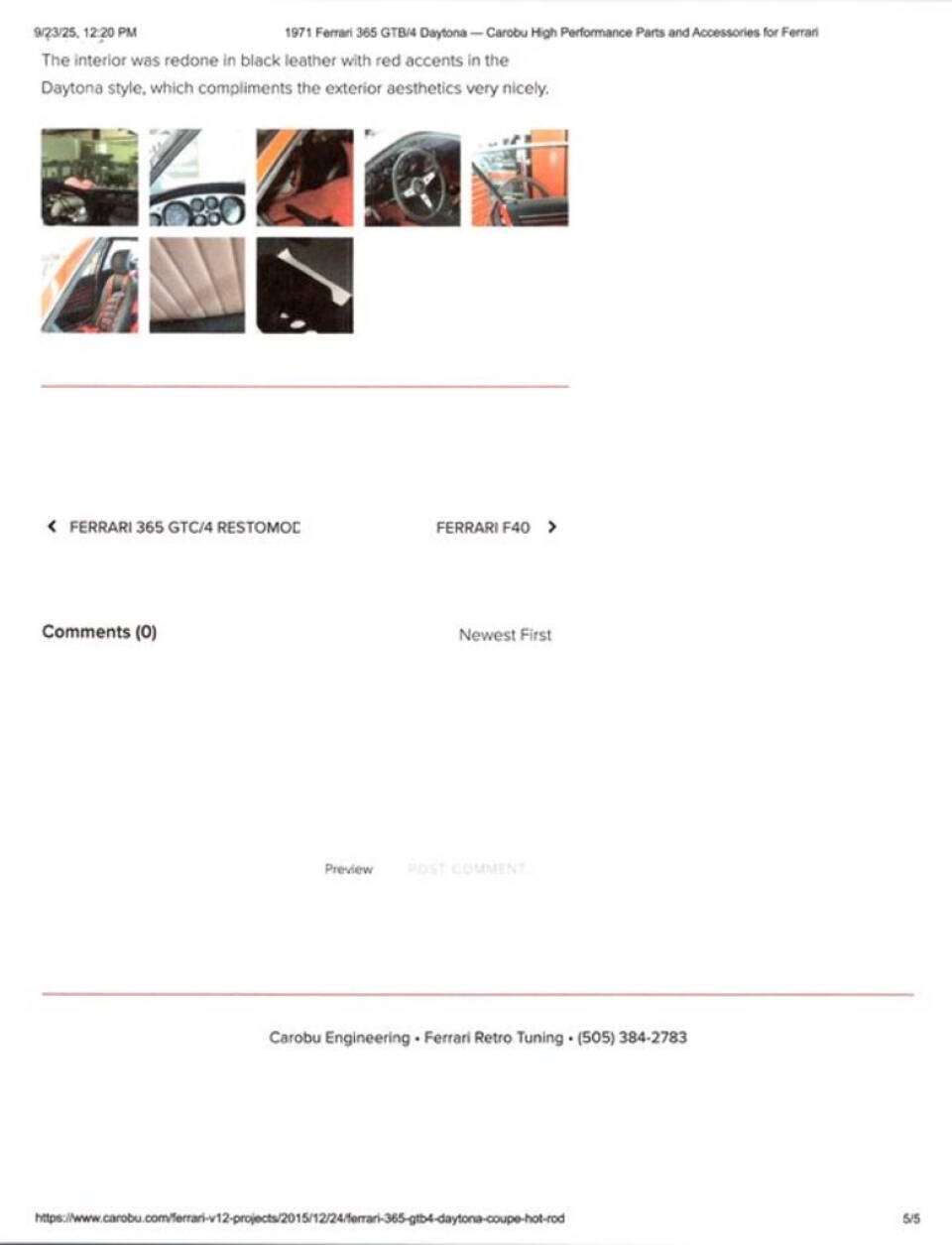 1971 Ferrari DAYTONA 37