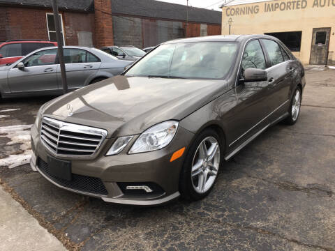 2011 Mercedes-Benz E-Class for sale at Corning Imported Auto in Corning NY