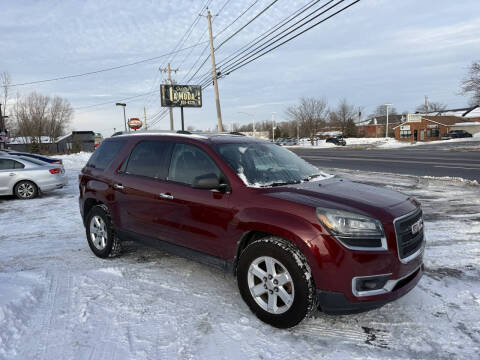 2016 GMC Acadia SLE-2
