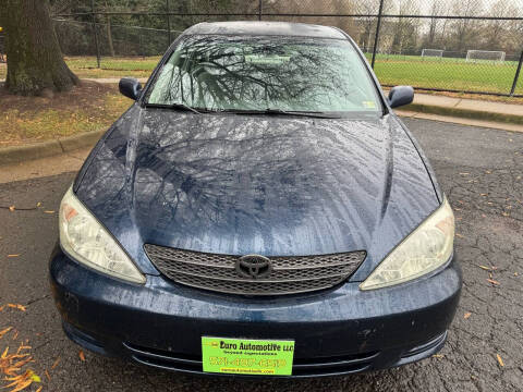 2004 Toyota Camry for sale at Euro Automotive LLC in Falls Church VA