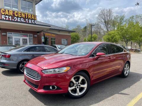 2016 Ford Fusion for sale at Car Central in Fredericksburg VA