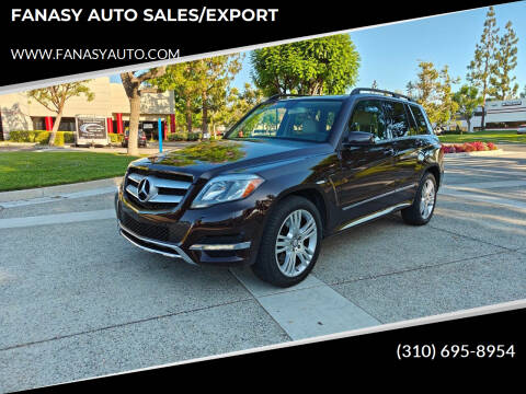 2013 Mercedes-Benz GLK for sale at FANASY AUTO SALES/EXPORT in Yorba Linda CA