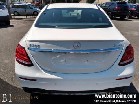 2017 Mercedes-Benz E-Class E 300 4MATIC