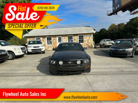2008 Ford Mustang for sale at Flywheel Auto Sales Inc in Woodstock GA