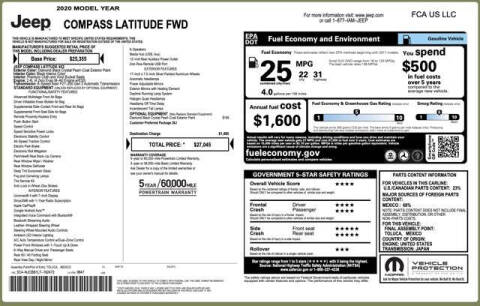 2020 Jeep Compass Latitude
