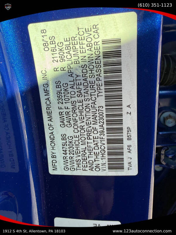 2018 Honda Accord Sport