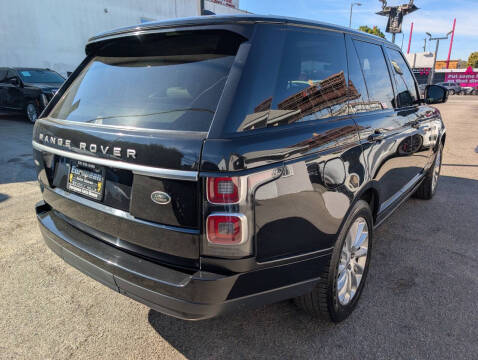 2018 Land Rover Range Rover HSE