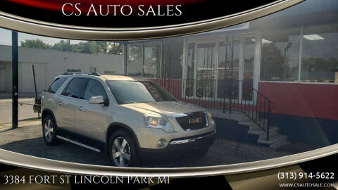 2011 GMC Acadia for sale at CS Auto sales in Lincoln Park MI