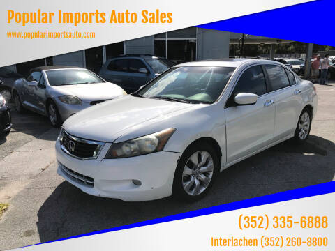 2009 Honda Accord for sale at Popular Imports Auto Sales - Popular Imports-InterLachen in Interlachehen FL