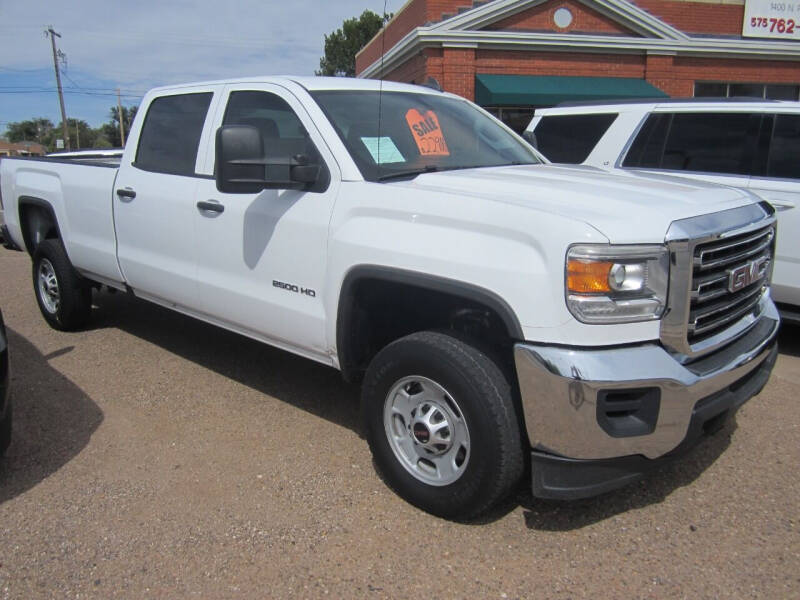 2017 GMC Sierra 2500HD for sale at W & W MOTORS in Clovis NM