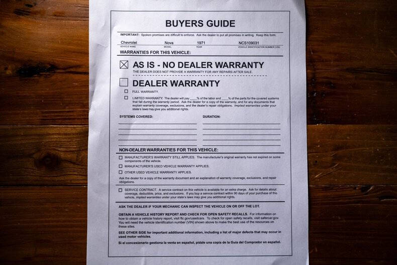 1971 Chevrolet Nova