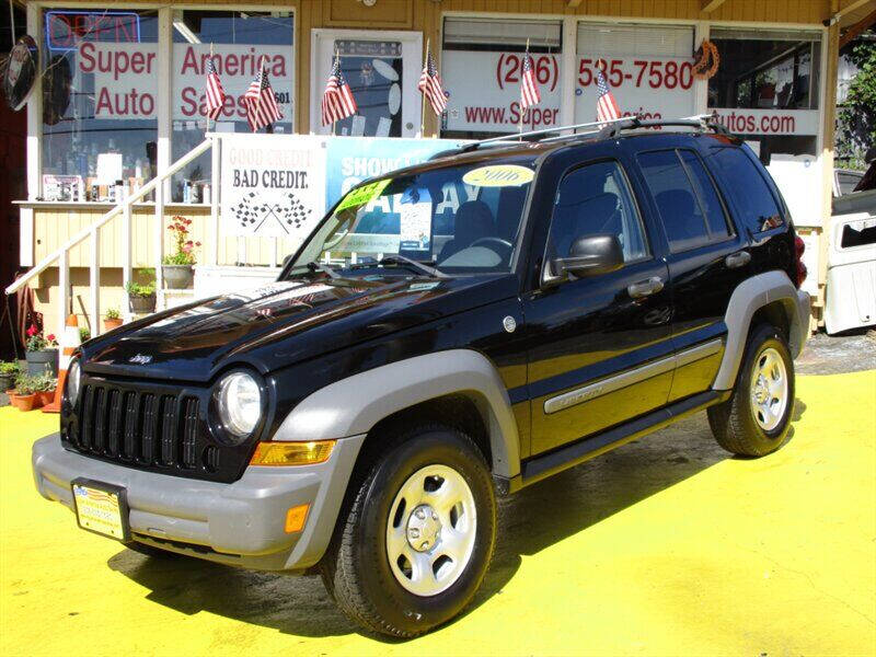 2006 Jeep Liberty Black