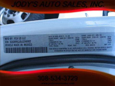 2020 RAM 3500 Tradesman