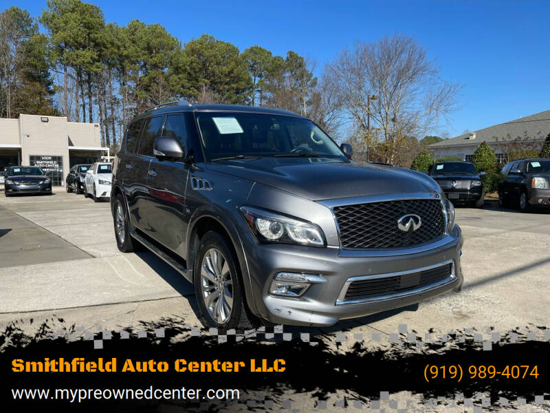 2017 Infiniti QX80 for sale at Smithfield Auto Center LLC in Smithfield NC