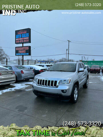 2013 Jeep Grand Cherokee for sale at PRISTINE AUTO SALES INC in Pontiac MI