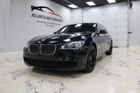 2013 BMW 7 Series for sale at Atlanta Motorsports in Roswell GA