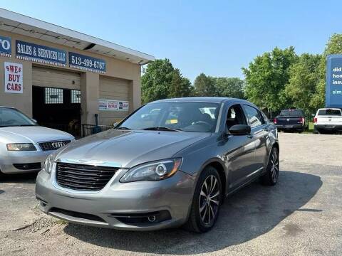 2013 Chrysler 200 for sale at USA Auto Sales & Services, LLC in Mason OH