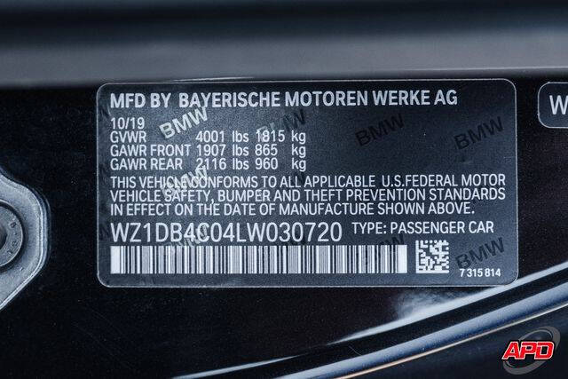 2020 Toyota GR Supra 3.0 Premium