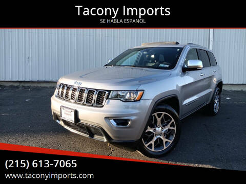 2020 Jeep Grand Cherokee for sale at Tacony Imports in Philadelphia PA