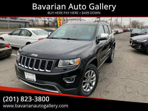 2014 Jeep Grand Cherokee for sale at Bavarian Auto Gallery in Bayonne NJ