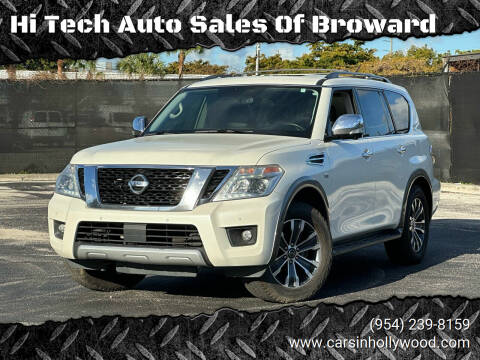 2018 Nissan Armada for sale at Hi Tech Auto Sales Of Broward in Hollywood FL