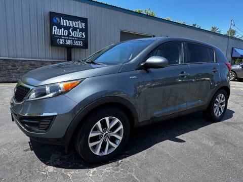 2015 Kia Sportage for sale at Innovative Auto Sales in Hooksett NH