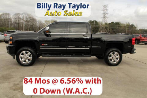 2018 Chevrolet Silverado 2500HD for sale at Billy Ray Taylor Auto Sales in Cullman AL