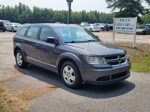 2015 Dodge Journey for sale at Paul's Used Cars in Lake City SC