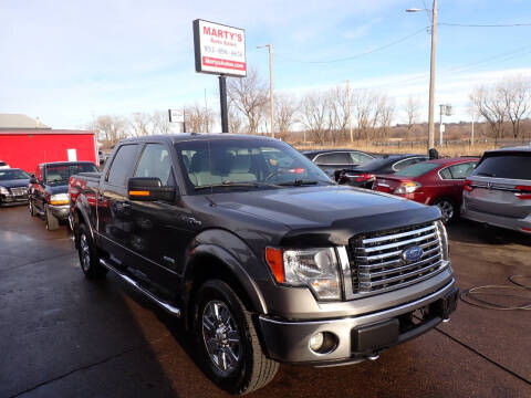 2012 Ford F-150 for sale at Marty's Auto Sales in Savage MN