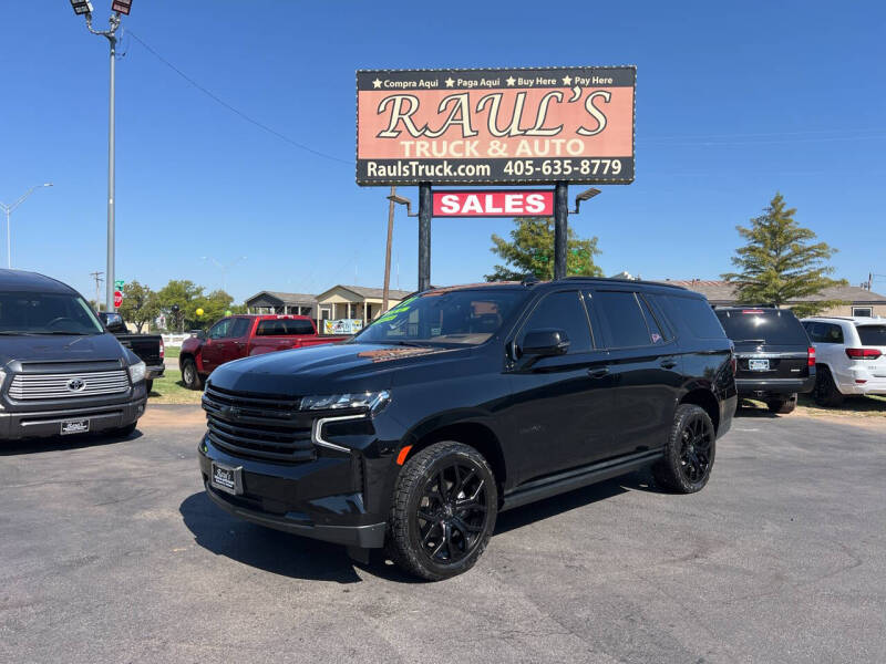 2021 Chevrolet Tahoe for sale at RAUL'S TRUCK & AUTO SALES, INC in Oklahoma City OK