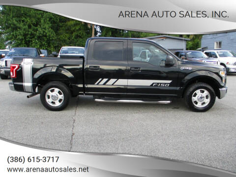 2015 Ford F-150 for sale at ARENA AUTO SALES,  INC. in Holly Hill FL