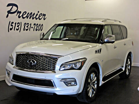 2016 Infiniti QX80 for sale at Premier Automotive Group in Milford OH