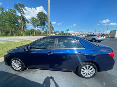 2013 Toyota Corolla for sale at Mercer Motors in Moultrie GA