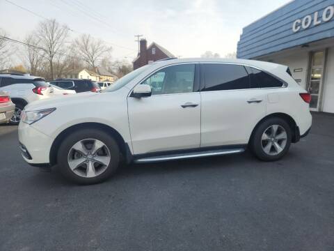 2014 Acura MDX for sale at COLONIAL AUTO SALES in North Lima OH