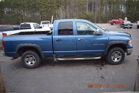 2005 Dodge D150 Pickup for sale at Route 65 Sales in Mora MN