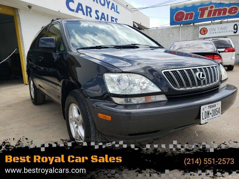 2002 Lexus RX 300 for sale at Best Royal Car Sales in Dallas TX