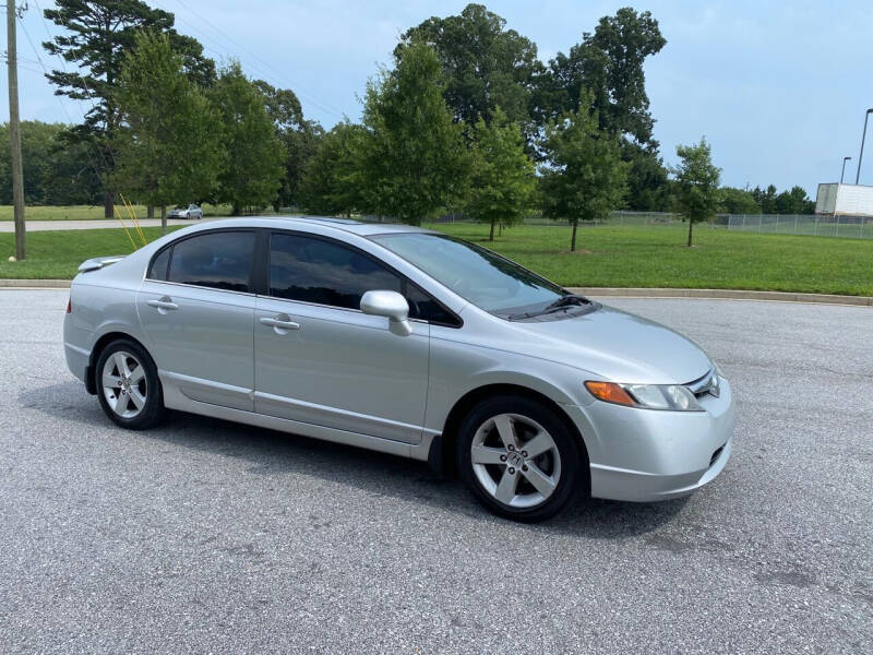 2007 Honda Civic for sale at GTO United Auto Sales LLC in Lawrenceville GA