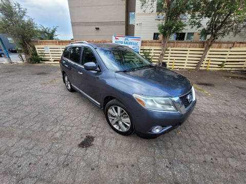 2013 Nissan Pathfinder for sale at JPL Auto Sales LLC in Denver CO