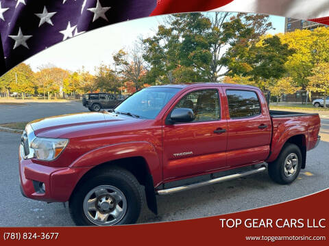 2013 Toyota Tacoma for sale at Top Gear Cars LLC in Lynn MA