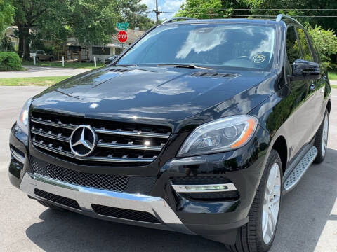 2013 Mercedes-Benz M-Class for sale at LUXURY AUTO MALL in Tampa FL