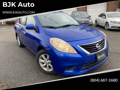 2014 Nissan Versa for sale at BJK Auto in Oilville VA
