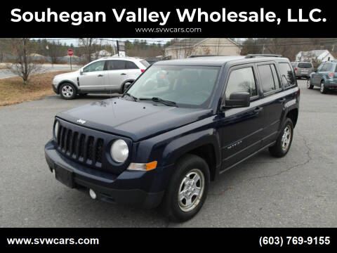 2014 Jeep Patriot for sale at Souhegan Valley Wholesale, LLC. in Milford NH