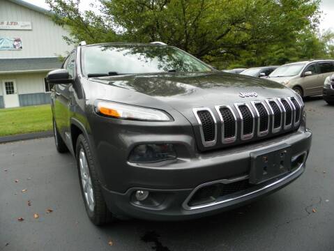 2015 Jeep Cherokee for sale at Ed Davis LTD in Poughquag NY