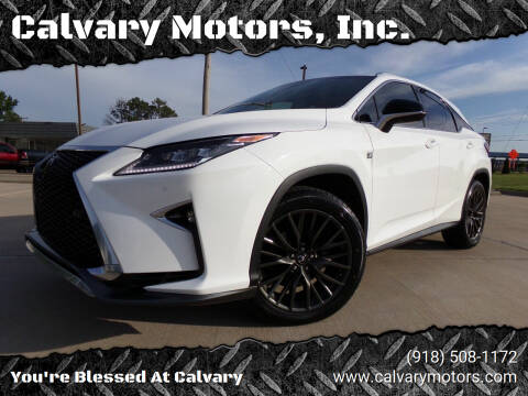 2017 Lexus RX 350 for sale at Calvary Motors, Inc. in Bixby OK