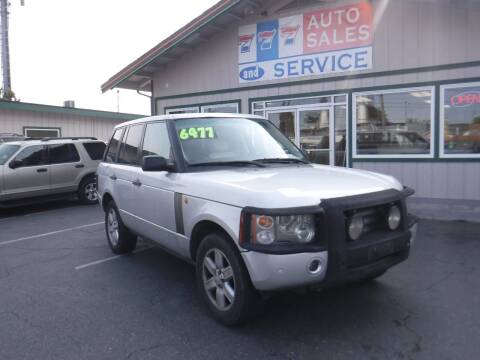 2003 Land Rover Range Rover for sale at 777 Auto Sales and Service in Tacoma WA
