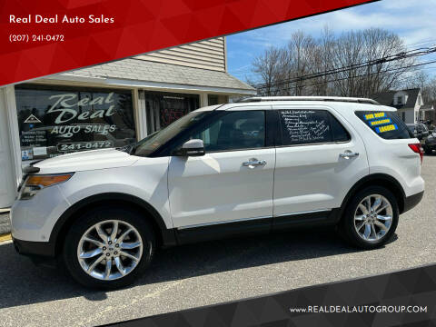 2013 Ford Explorer for sale at Real Deal Auto Sales in Auburn ME