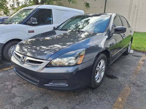 2006 Honda Accord for sale at BETHEL AUTO DEALER, INC in Miami FL