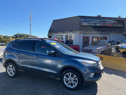 2018 Ford Escape for sale at Maple Street Auto Center in Marlborough MA